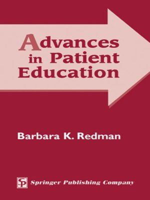 cover image of Advances in Patient Education